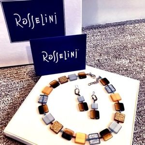 Rosselini Necklace and Earrings Set